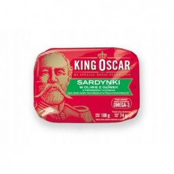 King Oscar sardynka w oliwie 106g