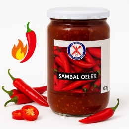 Sambal Sos Chili Sambal Oelek 750g Ostry Sos z Tajlandii, Kuchnia Azjatycka AMK