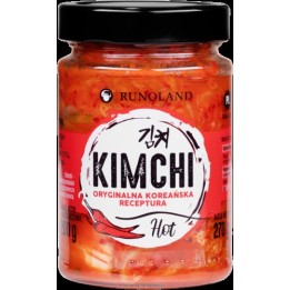 Kimchi Runoland Hot 300 g oryginalne ostry kwaśny dodatek do dań ramen