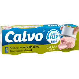 Tuńczyk w oliwie CALVO 3x65 g konserwa rybna hiszpańska gremium
