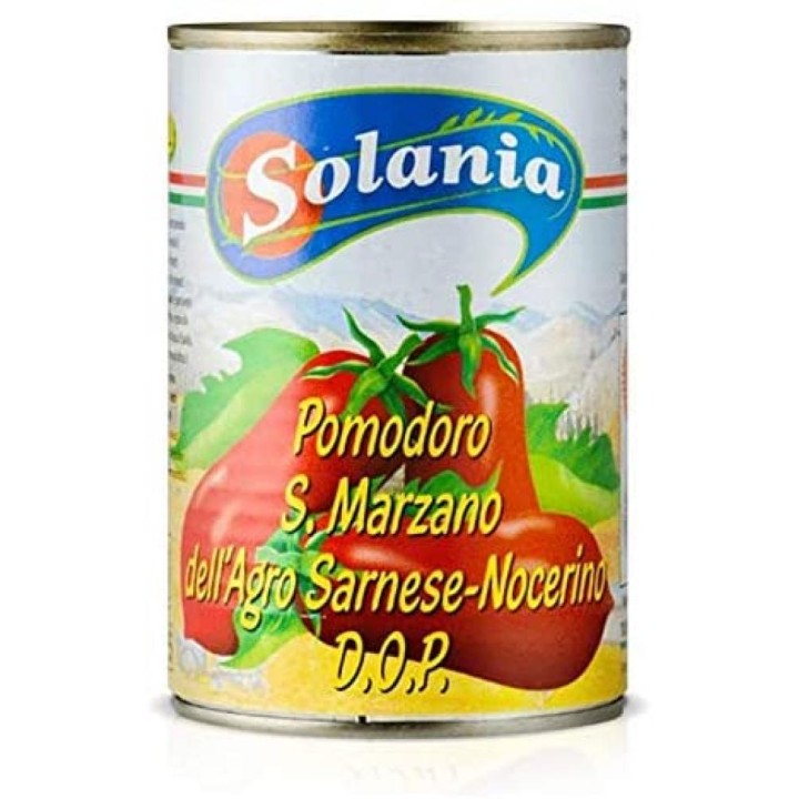 Pomidory całe san marzano 400g Włoskie pomidory SOLANIA do pizzy AMK