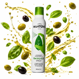 Oliwa z oliwek bazylia NATURALNY 100% spray 200ml Spray Leggero MantovaAMK