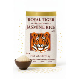 Ryż Jaśminowy Royal Tiger Biały Aromatyczny Ryż 1kg Wysoka jakości AMK