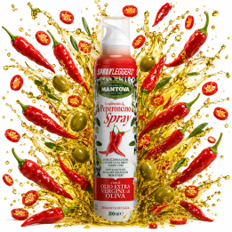Oliwa z oliwek o smaku chili 200ml Spray Leggero Mantova AMK