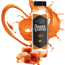 Sos do deserów Neverland toffi 1000 g Sweet Velvet polewa sos lody gofry AMK