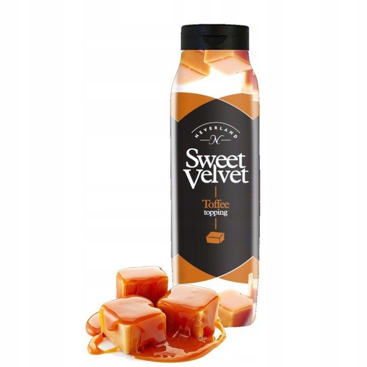 Sos do deserów Neverland toffi 1000 g Sweet Velvet polewa sos lody gofry AMK