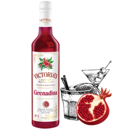 Syrop koncentrat Grenadina syrop barmański do drinków 490ml Victoria Cymes AMK