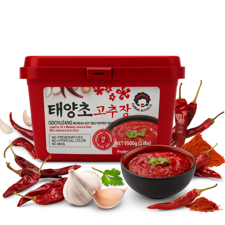 Pasta z ostrej papryki Gochujang Pasta paprykowa koreanska Gochujang  500gram AMK