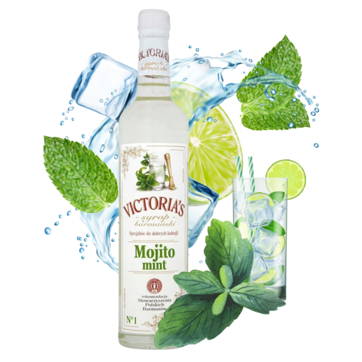 Syrop koncentrat Mojito syrop barmański do drinków 490ml Victoria Cymes AMK