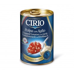 Cirio pomidory w kawalkach z czosnkiem 400g