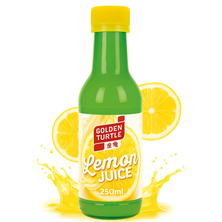 Sok z cytryny koncentrat Golden Turtle 250 ml 100% soku AMK