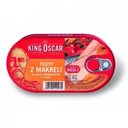 King Oscar Filety z makreli z curry 160g