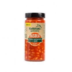 KOTLIŃSKI Ugtowany Fasola w sosie pomidorowym z chilli