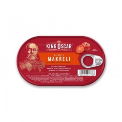 King Oscar Filety z makreli w sosie pomidorowym 160g