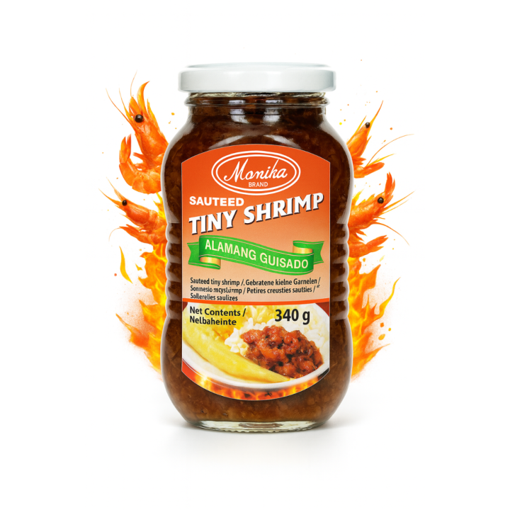 Pasta krewetkowa Alamang Guisado Monika 340g smażone małe krewetkiAMK