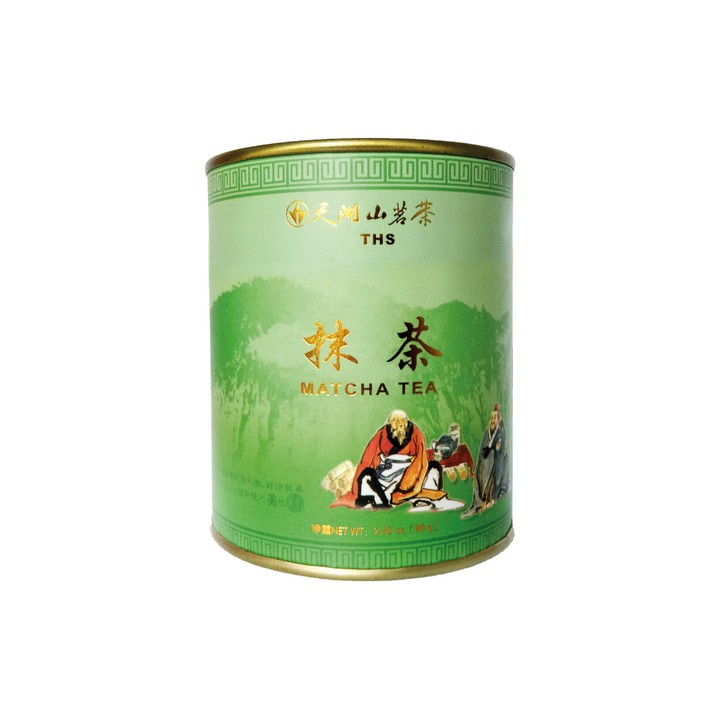 Matcha sproszkowana zielona herbata 80g THS Green Tea w puszce AMK