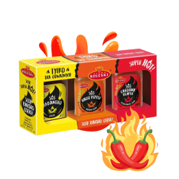Zestaw sosów super ostrych Super Hot 345g na grilla ROLESKI TO AMK