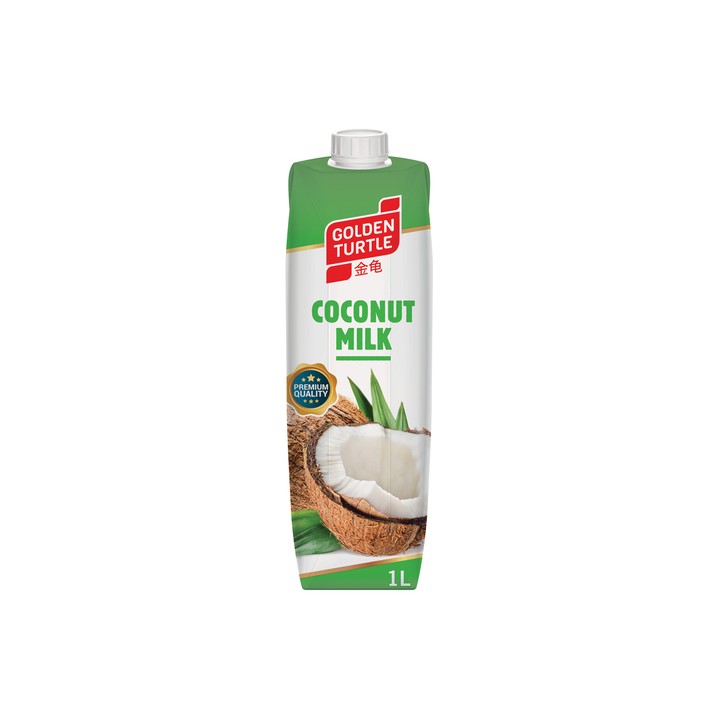 Mleko kokosowe 1L Tetra Pak 17-19% tłuszczu Golden Turtle Wietnam Tajlandia AMK