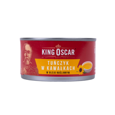 King Oscar Tuńczyk w Kawałkach w Oleju 170g
