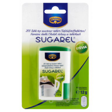 Kruger Stewia w tabletkach Sugarel 200 tabl.
