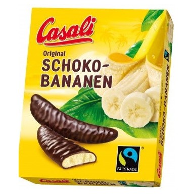Casali Pianka bananowa w czekoladzie 150 g