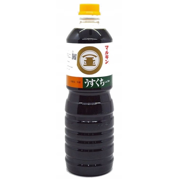 Sos sojowy Marukin 1L JASNY oryginalny japoński azjatycki do sushi i dań AMK