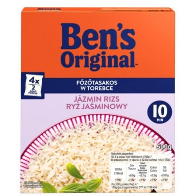 Ben's Original Ryż jaśminowy 500 g (4 torebki)
