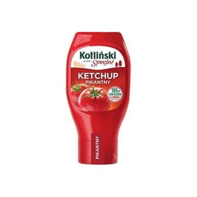 Kotliński Ketchup Pikantny 460g
