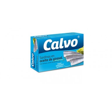 Calvo Sardynki w Oleju Słonecznikowym 120g