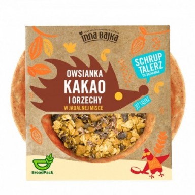 Inna Bajka Owsianka Kakao i Orzechy Jadalna Miska