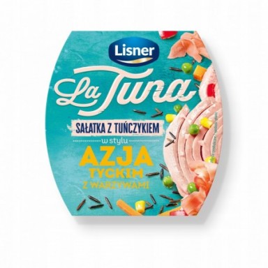 LISNER Sałatka z Tuńczykiem w Stylu Azjatyckim z...