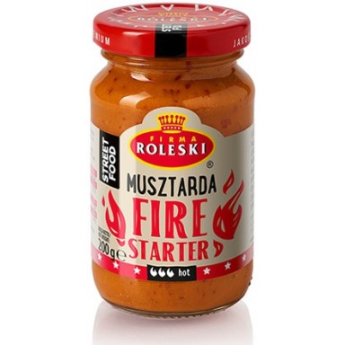 Roleski Musztarda Fire Starter Street Food 200g