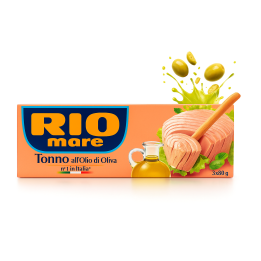 Tuńczyk w oliwie z oliwek Rio Mare 3×80g  oryginalna włoska konserwa AMK