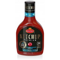 Ketchup łagodny Roleski Premium bez cukru 425g