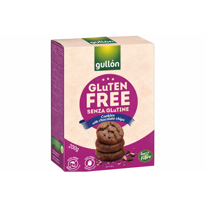 GULLON Cookies czekoladowe bez glutenu 200 g