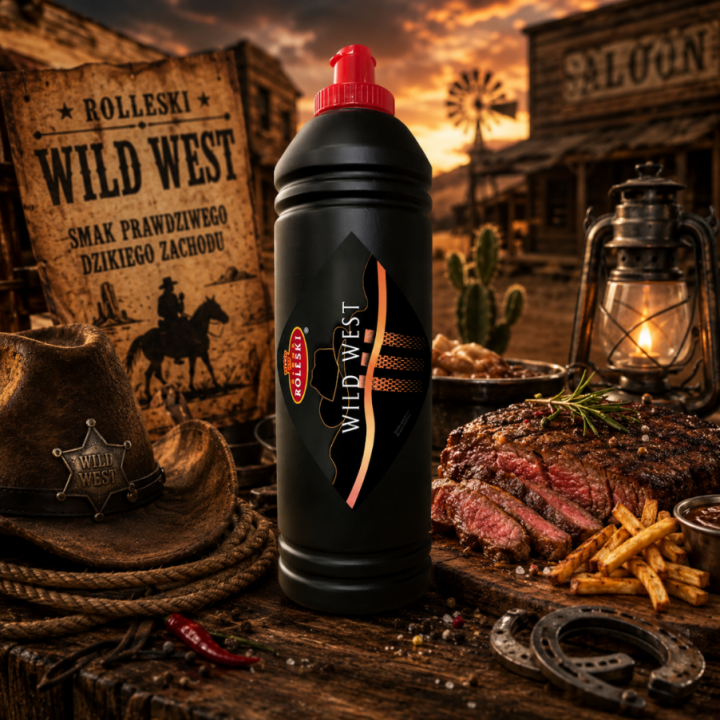 Sos Wild West Roleski 1100 g Do Burgerów BBQ Sos Majonezowy  Street Food