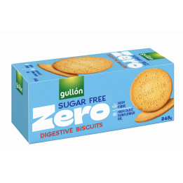 GULLON Ciastka pszenne pełnoziarniste bez dodatku cukru 245 g