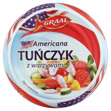 GRAAL Americana Tuńczyk z warzywami 280 g