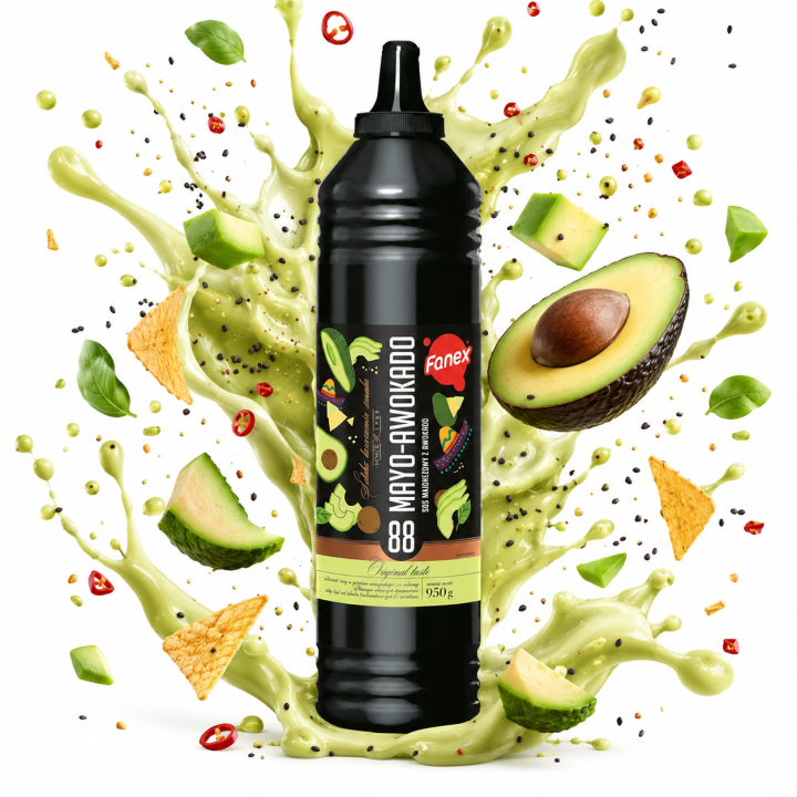 Fanex Sos Awokado Majonezowy 950g Kremowy Sos Gastronomiczny Premium