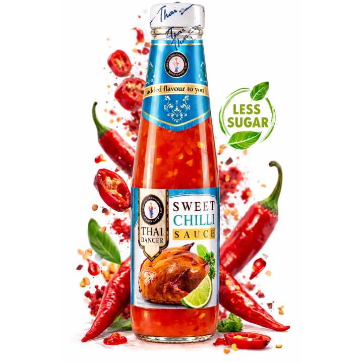 Sos Sweet Chilli 50% Mniej Cukru 300ml Fit Do Diety Light Sweet Chilli