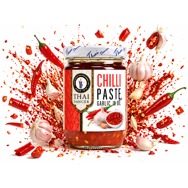 Pasta Chili Garlic Thai Dancer 227g ostra do makaronów i ramen stir fry