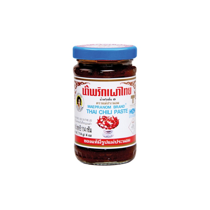 Pasta Chili z Krewetkami 227g ostra do ramen stir fry Maepranom  Mały słoi