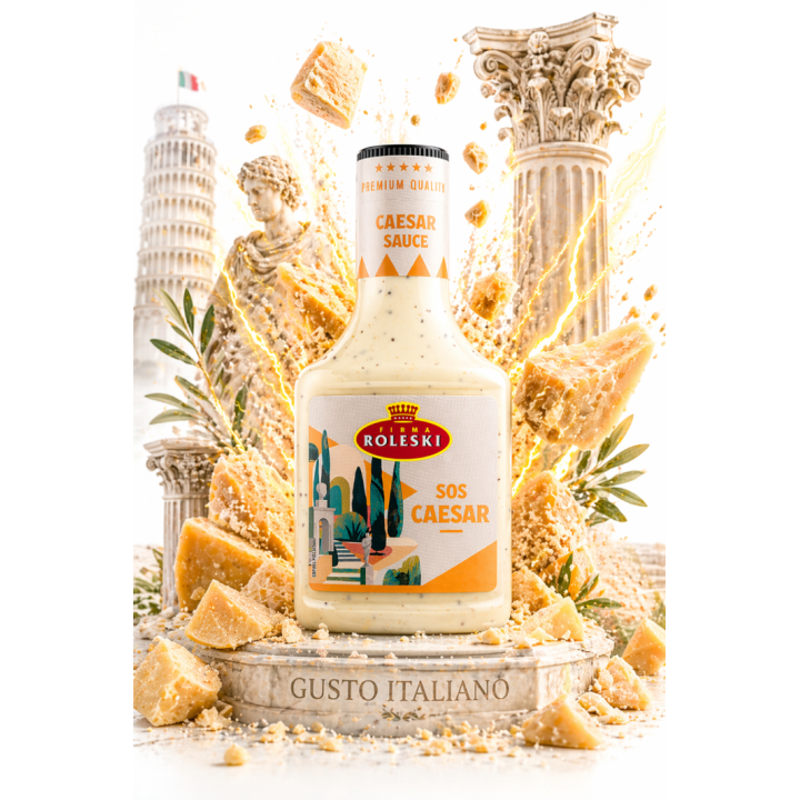 Sos Caesar Roleski 300g Kremowy  Do Sałatki   Street Food i Grillowania