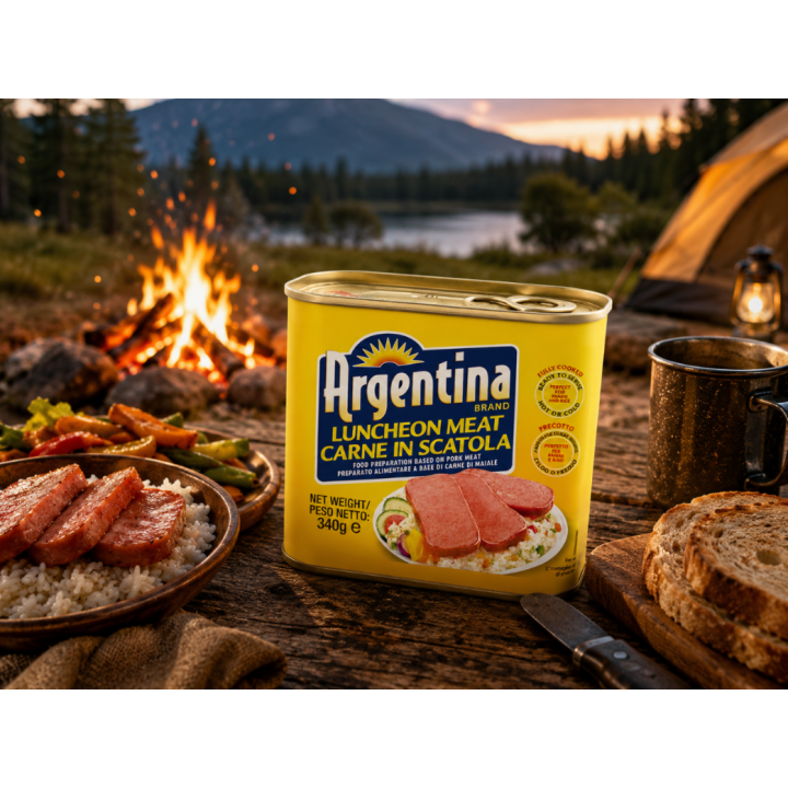 Mięso Obiadowe Argentina 340g Mielonka Wieprzowa Luncheon Meat
