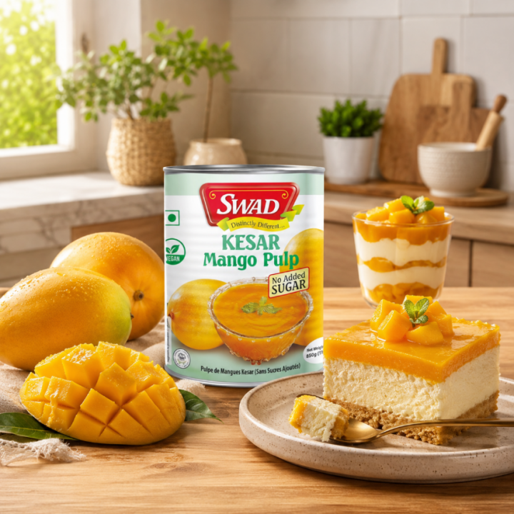 Pulpa Mango Bez Cukru 850 g Puree Mango Do Smoothie i Deserów