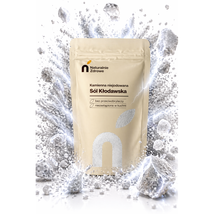 Sól Kłodawska kamienna niejodowana 1kg Naturalnie Zdrowe