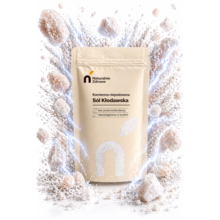 Sól Kłodawska kamienna niejodowana 1kg Naturalnie Zdrowe