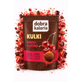 Dobra Kaloria przekąska kulki mocy kakao z wiśnią 58 g