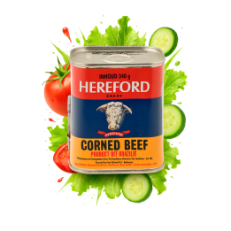 Wołowina Konserwa wołowa Hereford 340g Corned Beef mięso premium AMK