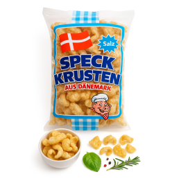 OK Snacks Speckkrusten 150g Chrupki Skórka Wieprzowa Keto Bezgluten Boczek skóra AMK